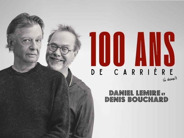 Daniel Lemire et Denis Bouchard