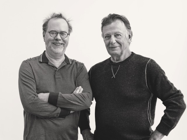 Daniel Lemire et Denis Bouchard