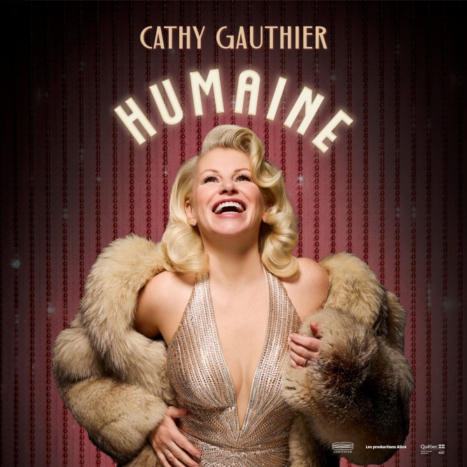 Affiche du spectacle Humaine par Cathy Gauthier